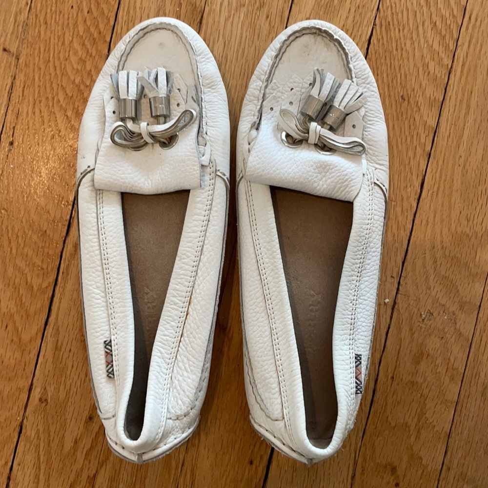 Burberry Leather Driver Moccasins sz 40
